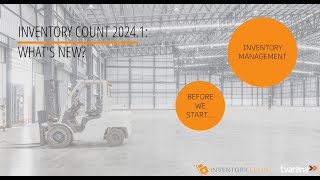 Inventory Count 2024 1 Upgrade Webinar [upl. by Auqinehs]