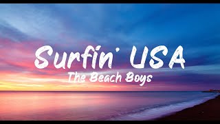 The Beach Boys  Surfin USA Lyrics  BUGG Lyrics [upl. by Deroo]