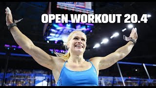 Annie Thorisdottir takes on Open workout 204  POWERED BY POLAR [upl. by Nnaeirelav424]