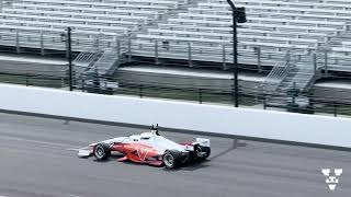 AV24 Autonomous Car Practice at Indianapolis Motor Speedway  Cavalier Autonomous Racing Team [upl. by Leirbag]