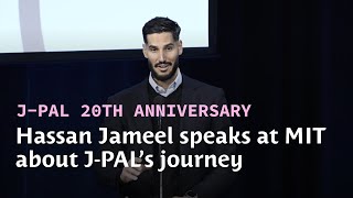 quotOur partnership began back when it was PAL without the Jquot  Hassan Jameel addresses JPAL at MIT [upl. by Anaoj329]