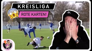 Schiedsrichter REAGIERT auf KREISLIGA Best Of😂 FOULS und RUDELBILDUNGEN😱  Qualle Reaktion [upl. by Ranit]