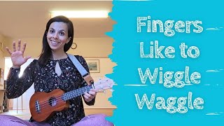 Fingers Like to Wiggle Waggle  Fingerplay Song  Babies and Children [upl. by Padraic]