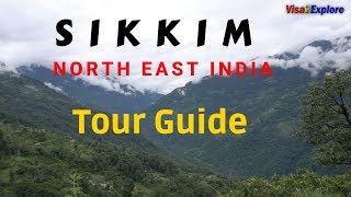 Sikkim Tourism video  India  Travelling through North East India [upl. by Dnaltiak]