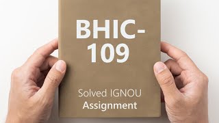 BHIC109 solved assignment 202425  BHIC109 solved assignment 2025  BHIC109 assignment [upl. by Pulsifer]