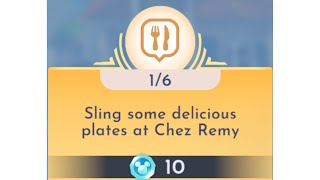 Sling some delicious plates at Chez Remy  Disney Dreamlight Valley [upl. by Cairistiona]