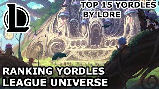 Ranking YORDLES who is the MOST POWERFUL yordle  RIOTS MMO  League of Legends Lore Explained [upl. by Dickey]