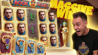 6stelliger Gewinn bei BOOK OF POWER📙📘 Casino Slot Stream Highlights [upl. by Sidonia356]