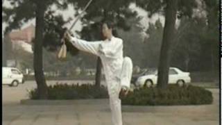 Beautiful Tai Chi 32 Sword Form [upl. by Kcirb]