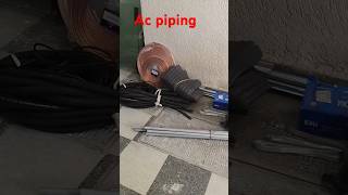 AC piping and fitting and repairing [upl. by Niatsirt]