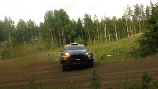 Neste Oil Rally Finland 2015  Crashes and Action [upl. by Loesceke]