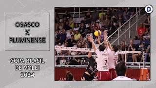 Osasco x Fluminense  Quartas de Final  Melhores Momentos  Copa Brasil de Vôlei 2024 [upl. by Sennahoj]