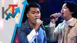 R Jay Domingo vs Jef Fresco sings Habang Buhay [upl. by Lansing]