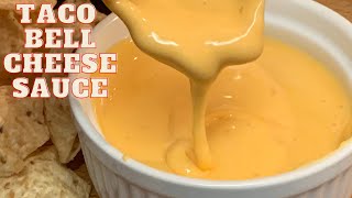 TACO BELL CHEESE SAUCE COPY CAT RECIPE [upl. by Pammy527]