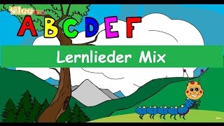 Wir lernen das ABC mit Kinderliedern  Yleekids Deutsch lernen [upl. by Schwenk]