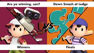 Smash Ultimate September Monthly  Virginia Tech  Are ya winning son vs Down Smash at Ledge  Sma [upl. by Forcier916]