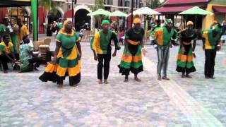 Traditional Jamaican Dance  Royal Carribean Allure of the Seas [upl. by Assirrem]