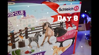 Schleich Advent Calendar 2019  Day 8 [upl. by Brandi]