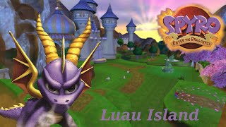 I DONT LIKE SWIN LEVELS  Spyro Enter the Dragonfly  Luau Island [upl. by Ehtylb]