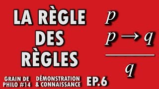 LA RÈGLE DES RÈGLES  Grain de philo 14 Ep6 [upl. by Nonnek112]