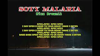 MALARIA  LYRICS WITHOUT VOCAL  SOTY SOTY karaoke [upl. by Htims]