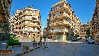 Aleppo Aziziyah Morning Walk  حلب العزيزية [upl. by Llehsyar]