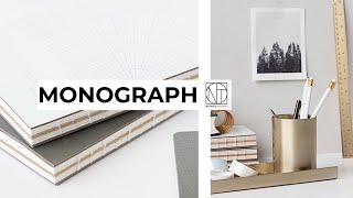 Monograph  Geometric Notebook  NotableNotebookscom [upl. by Caffrey]