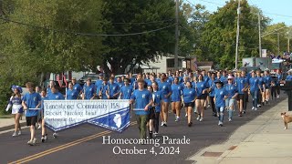 LCHS Marching Rockets  Homecoming Parade  Cheyenne  October 4 2024 [upl. by Suivatnod113]