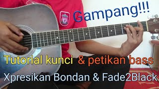 tutorial gitar Bondan Prakoso amp Fade2Black  Xpresikan gampang amp mudah dipraktekkan bagi pemula [upl. by Viola]