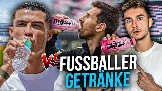 ICH TESTE GETRÄNKE VON FUßBALLERN CR7 Messi Müller [upl. by Sitruk]