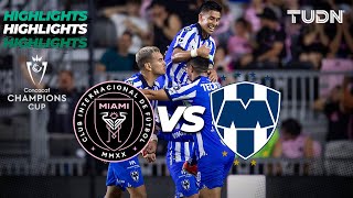 HIGHLIGHTS  Inter Miami 12 Monterrey  CONCACHAMPIONS 2024  TUDN [upl. by Dex]