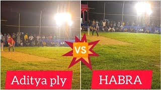 Big Turnament of Ashokenagar ।। aditya ply vs habra ma monosa।। 30 balls 45 runs need।। [upl. by Jariv632]