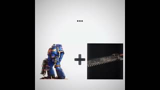 Think what you like but a 230cm guy with a chainsword is  spacemarine2 memes warhammer40k [upl. by Rumit]