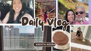 Daily Vlog  Tonalizei o cabelo Almoço de domingo Panquequinha de Banana e Série favorita [upl. by Atikim]