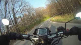 Honda CB 500 Katzelsdorf  Flachberg  new tires mounted GoPro HD [upl. by Bianca]