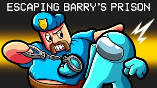 Escaping Barrys Prison in Among Us [upl. by Daht]