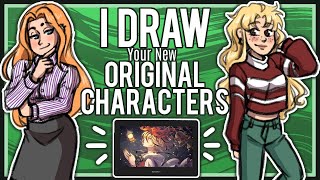 Drawing Your New Original Characters Speed Drawing and GAOMON PD1320 Drawing Tablet Review [upl. by Smaoht]