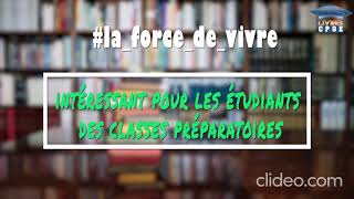 LivresCpgeofficiel Livrescpge Laforcedevivre Livresprépa [upl. by Oigres363]