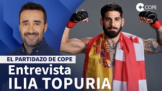 Entrevista a ILIA TOPURIA quotGANARÍA a MCGREGOR en el PRIMER ASALTOquot  El Partidazo de COPE [upl. by Premer462]