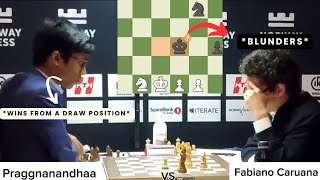 Praggnanandhaa Vs Fabiano Caruana  Norway Chess • 2024 [upl. by Atinnek]