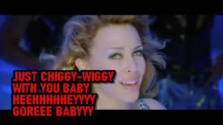 Kylie Minogue amp Sonu NigamChiggy WiggyKaraoke [upl. by Farly178]