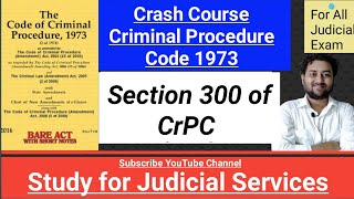 Section 300 of CrPC  Double Jeopardy  Autrefois Acquit Autrefois Convict  crpc [upl. by Adnirb]