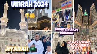 Umrah 2024😭🤲🕋Jiyarah to historical places🚗Clock Tower Mall🛍️Late Night shoppingA day in Makkah🇸🇦 [upl. by Canter]