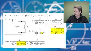 Übungsaufgabe Schwingkreis  Resonanzfrequenz amp Co berechnen aSchwingkreis4 [upl. by Boswell]