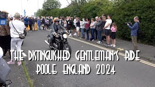 The Distinguished Gentleman’s Ride Poole 2024 dgr2024 [upl. by Alym93]