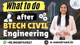 What to do after B Tech Civil Engineering Are you Facing Difficulty in Getting a Civil Job [upl. by Itirp]