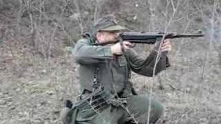 German MP40 submachinegun [upl. by Rabush]