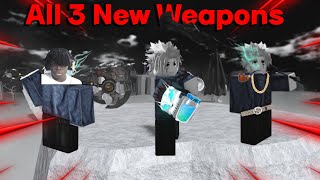 ALL 3 NEW ARRANCAR WEAPONS SHOWCASE  TYPE SOUL [upl. by Almena]