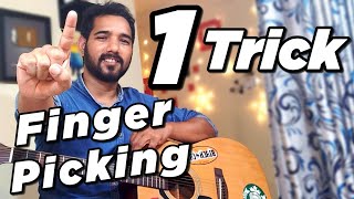 FingerStyle Guitar and Finger Picking Guitar Trick for beginners by Acoustic Pahadi [upl. by Billy]