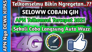 🔴 APN TELKOMSEL 4G TERCEPAT  APN 4G TERCEPAT 2021 [upl. by Rednaxela]